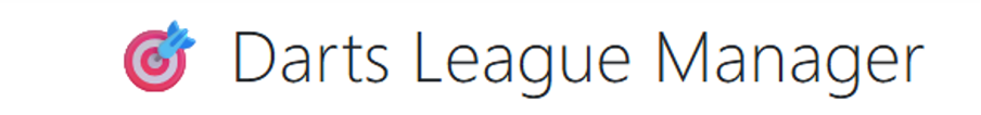 Darts League Manager